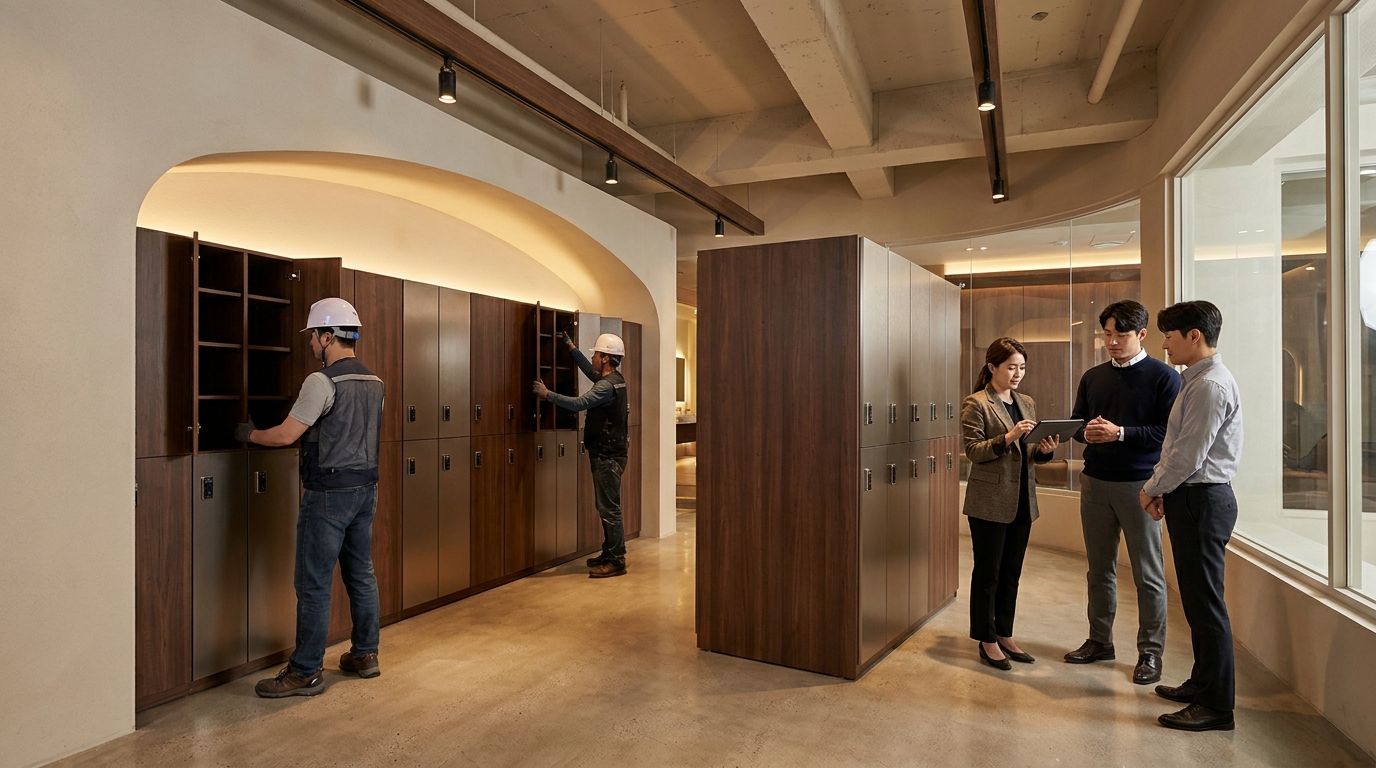 Premium Customized Locker System