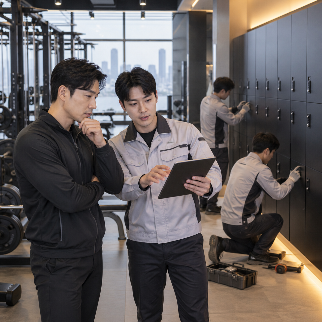 직영 시공 현장
